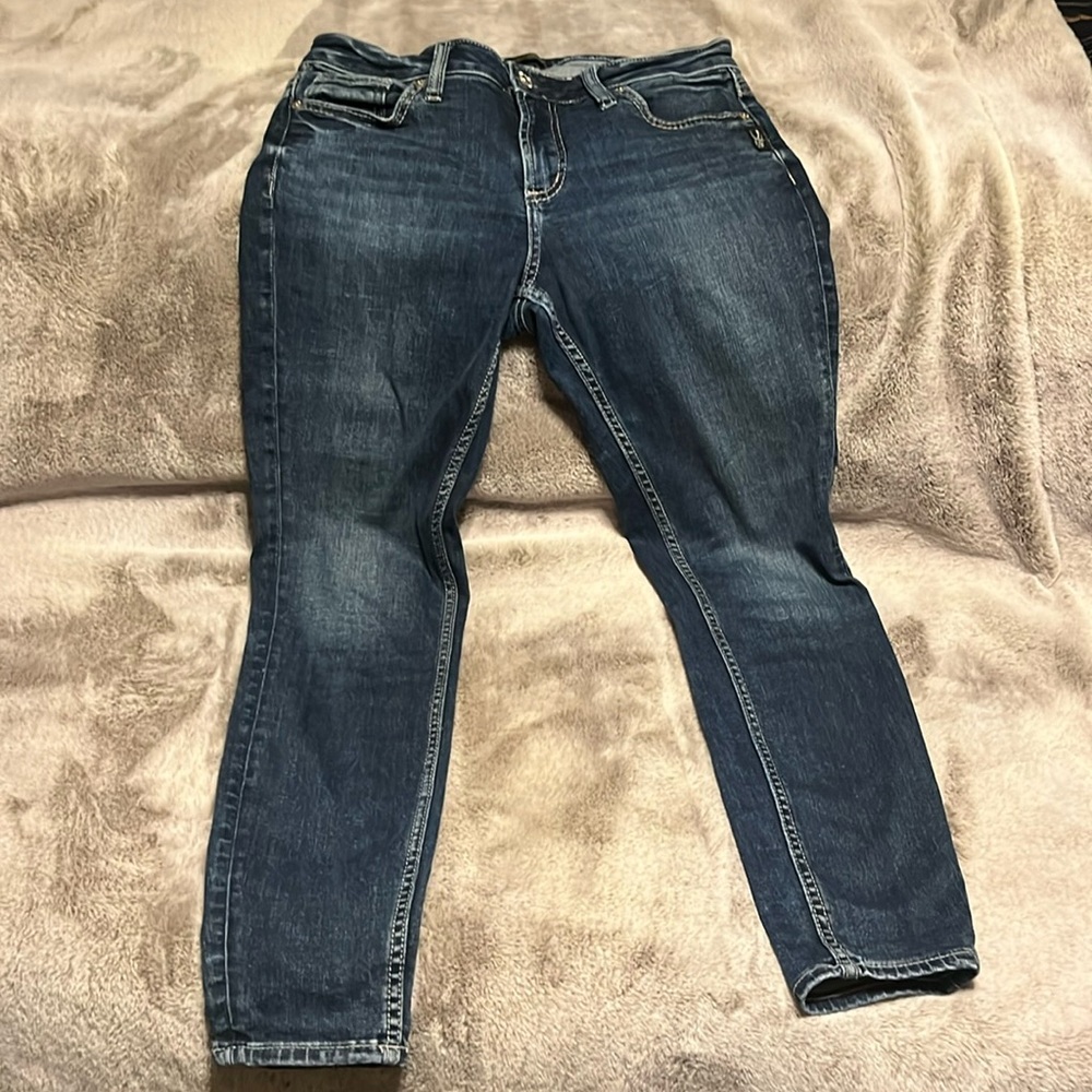 Silver Jeans Co Elyse Skinny ankle Jeans W28/L27